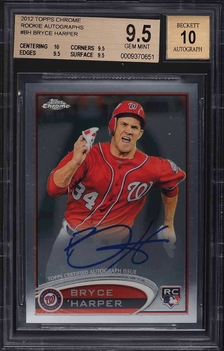 2023 Topps Five Star Jumbo Gold Bryce Harper PATCH AUTO /10 #FSJP