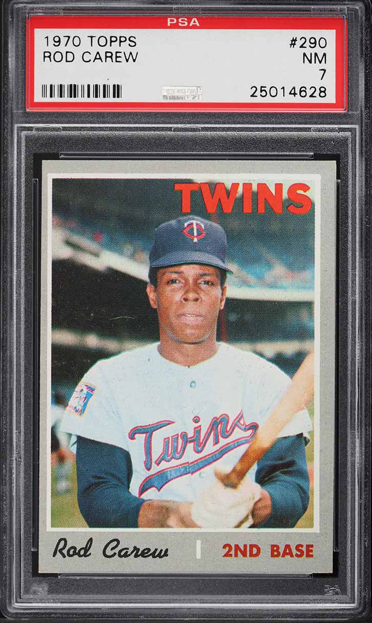 1970 Topps Rod Carew #290 PSA 7 NRMT