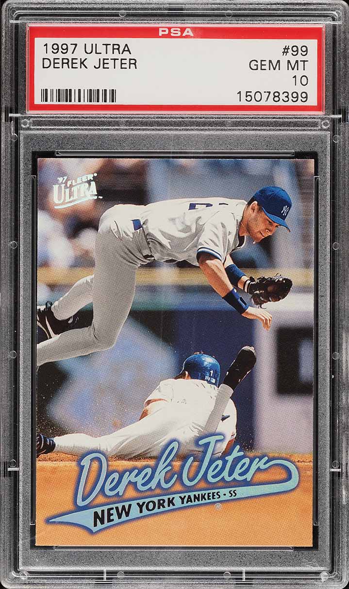 1997 Ultra Derek Jeter #99 PSA 10 GEM MINT