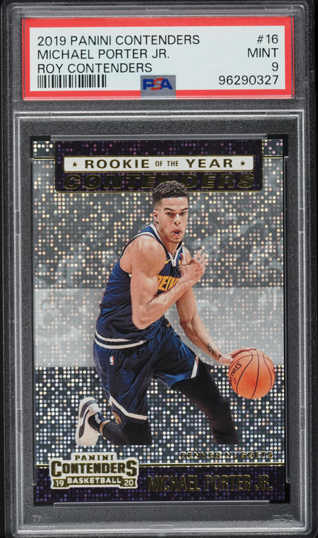2019 Panini Crown Royale Red Michael Porter Jr. ROOKIE RC AUTO /20