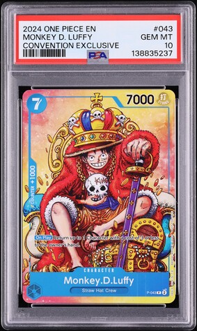 2024 One Piece Japanese A New Emperor Monkey D. Luffy #OP09-119