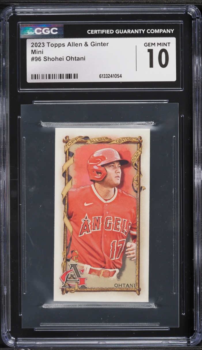 2023 Topps Allen & Ginter Mini Shohei Ohtani #96 CGC 10 GEM MINT