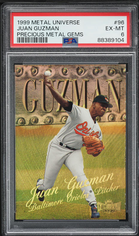 1999 l universe pmg カルリプケン・ジュニア1/50 1999 Metal Universe Precious Metal Gems PMG Ken Griffey Jr