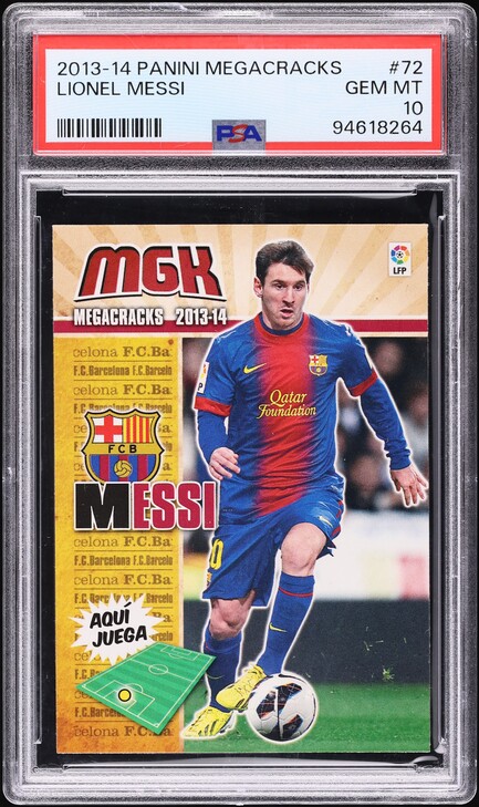 Carte Panini UEFA Champions League 2007-2008 #210 Lionel Messi FC Barcelone - état Excellent, Non Notée
