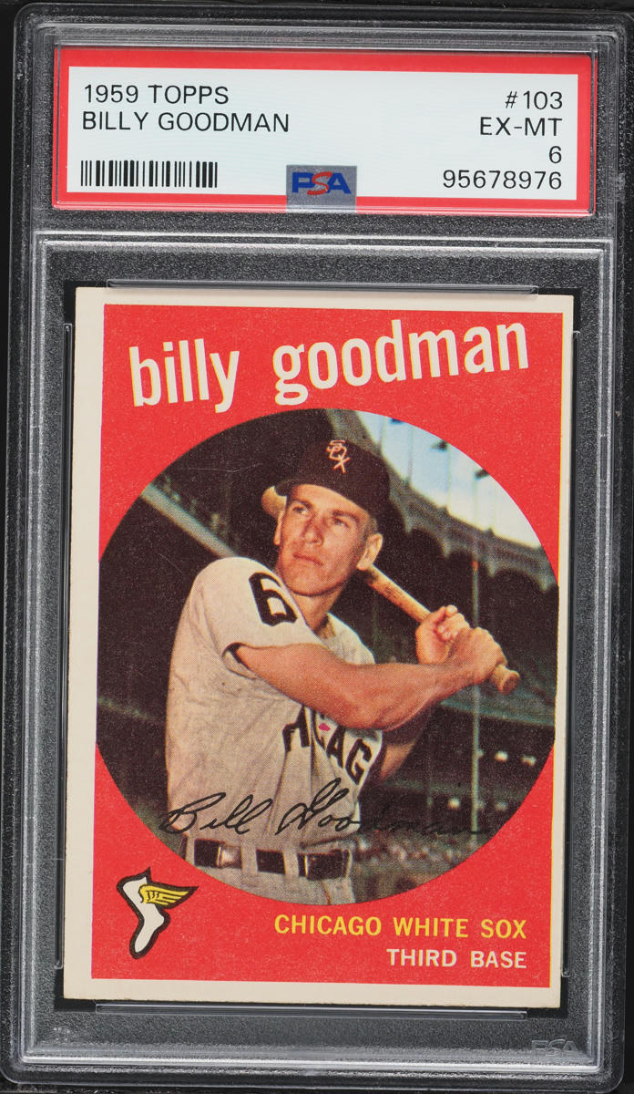 1959 Topps Billy Goodman #103 PSA 6 EXMT