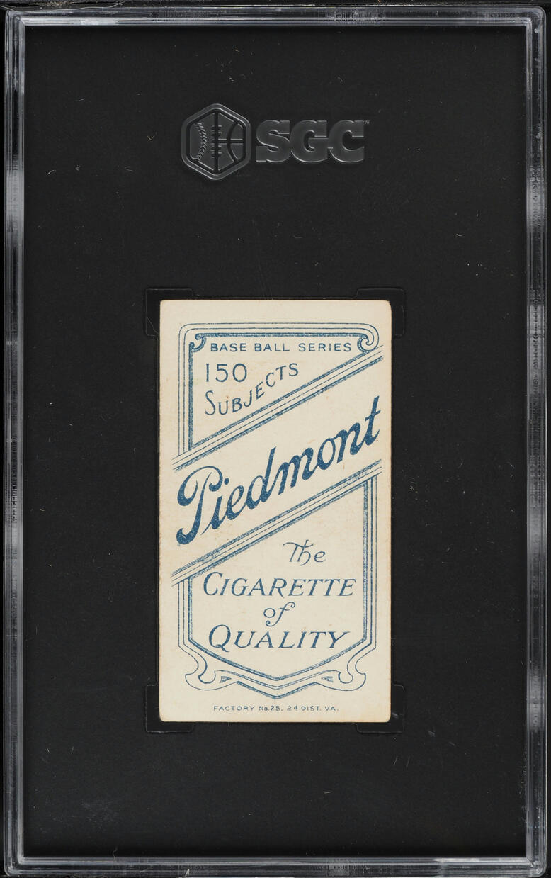 1909-11 T206 Red Dooin SGC 3.5 VG+