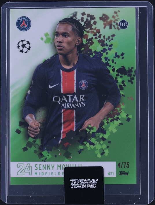 2024 Topps Total Football Eternal Gold Green Ronaldinho /75 #EG7