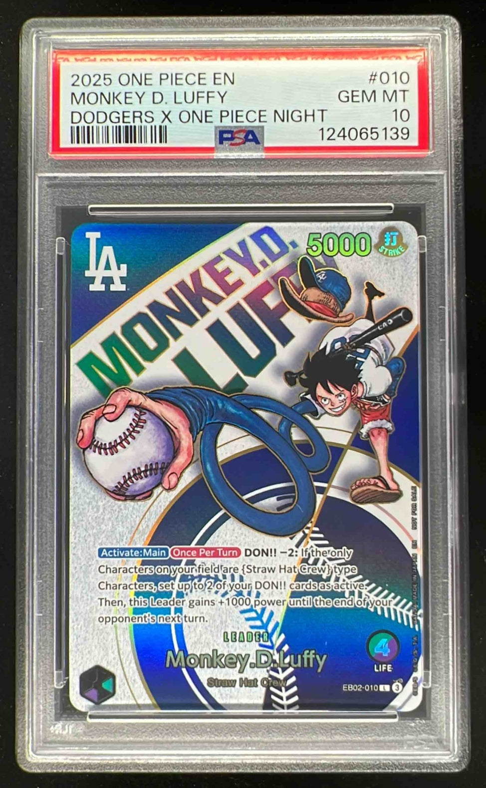 2024 One Piece Promos 2nd Anniversary Tournament Winner Monkey D