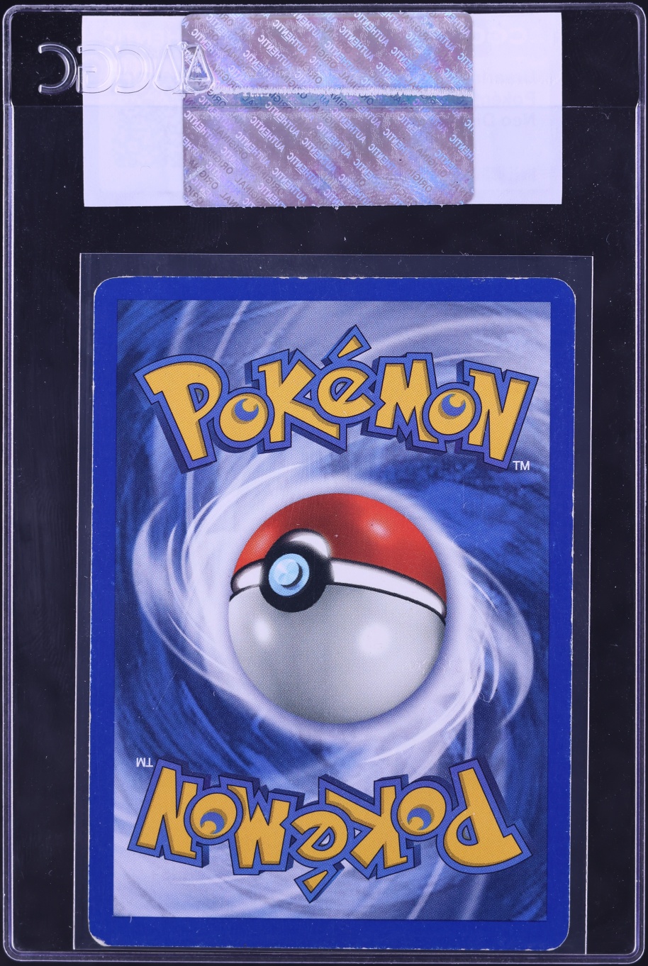 2001 Pokemon Neo Discovery Ursaring #34 CGC AUTH