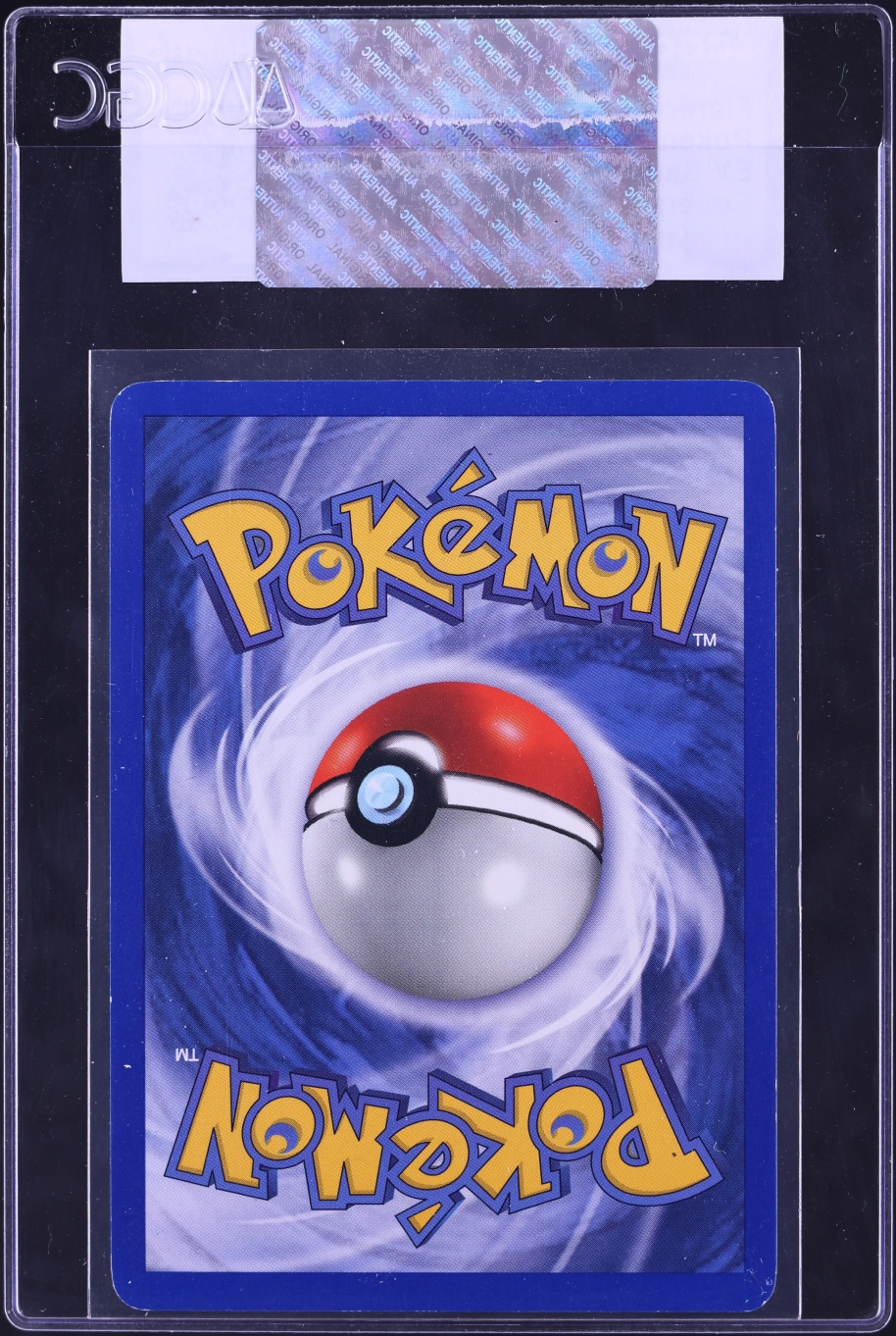2003 Pokemon EX Sandstorm Reverse Holo Flareon #5 CGC AUTH