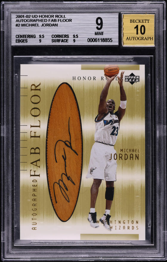 2001 Upper Deck Decade Team Michael Jordan #UD1 PSA 10 GEM MINT on