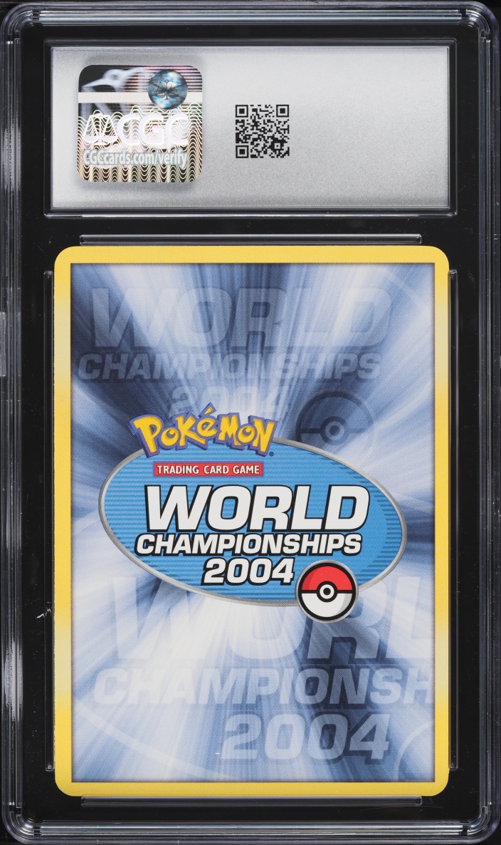 2004 Pokemon World Championships Decks Team Rushdown Kevin Nguyen Ralts #74 CGC 10 GEM MINT
