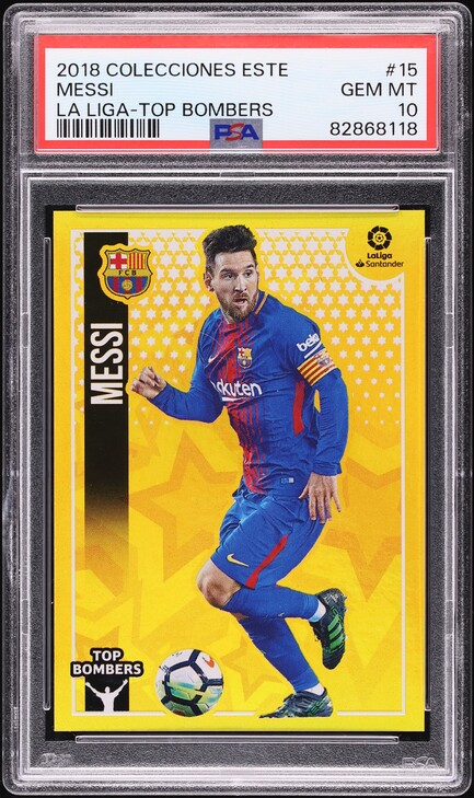 2006 Panini UEFA Champions League TCG Cristiano Ronaldo #111 PSA 7