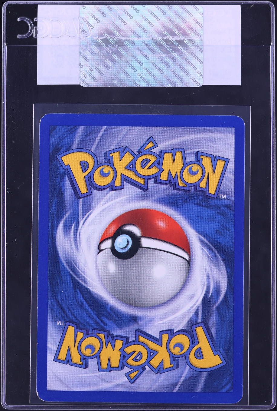 2004 Pokemon EX Team Magma Vs Aqua Reverse Holo Team Aqua Belt #76 CGC AUTH