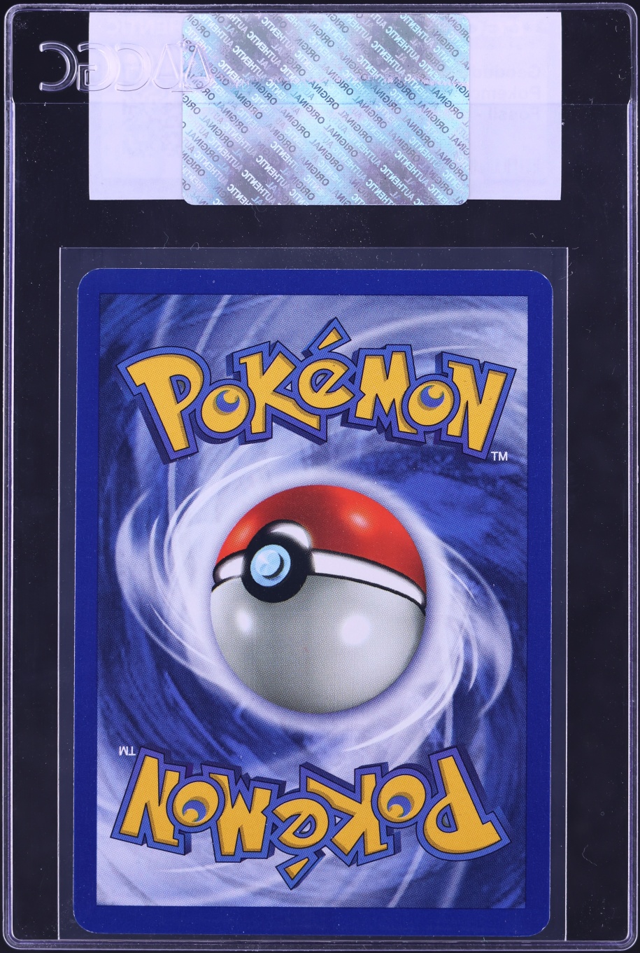 1999 Pokemon Fossil 1st Edition Geodude #47 CGC AUTH