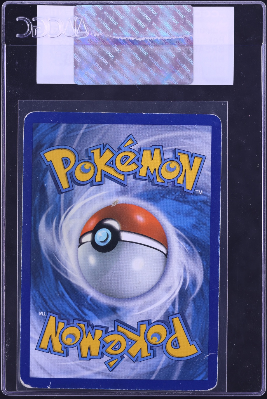 2016 Pokemon XY BREAKpoint Holo Suicune #30 CGC AUTH