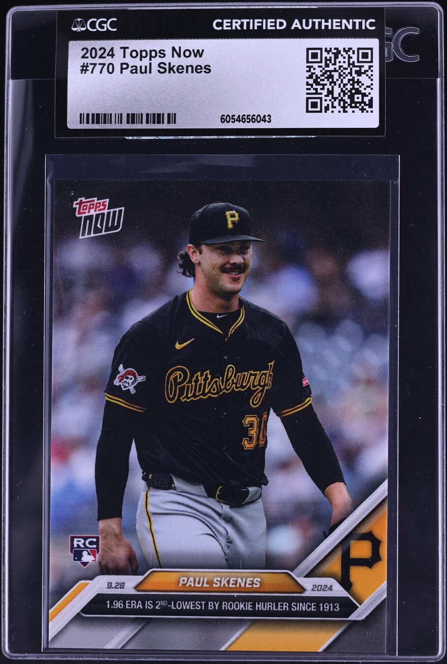 2024 Topps Now Paul Skenes ROOKIE #770 CGC AUTH