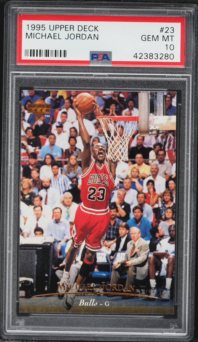 1995 Upper Deck Basketball Michael Jordan #23 PSA 10 GEM MINT