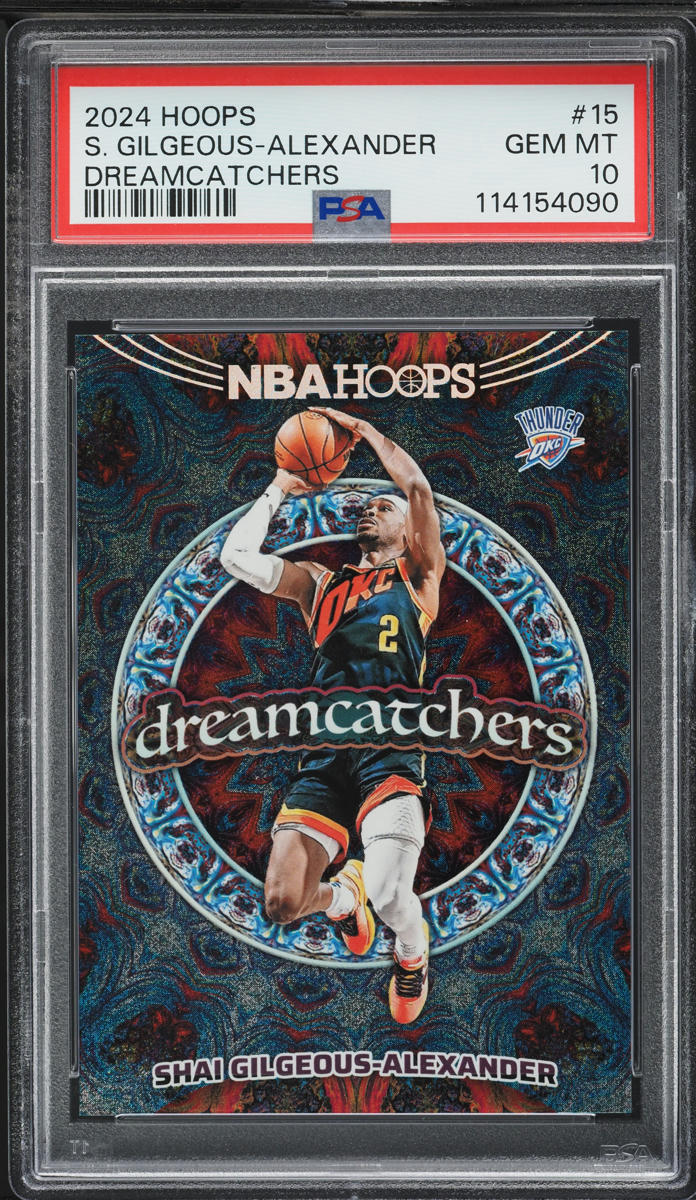 2024 Hoops Dreamcatchers Shai Gilgeous-Alexander #15 PSA 10 GEM MINT