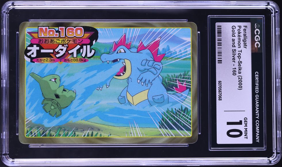 PSA10 オーダイル feraligatr 旧裏 2000 160 16 PSA10 オーダイル feraligatr 旧裏 2000 160 16 PSA 10