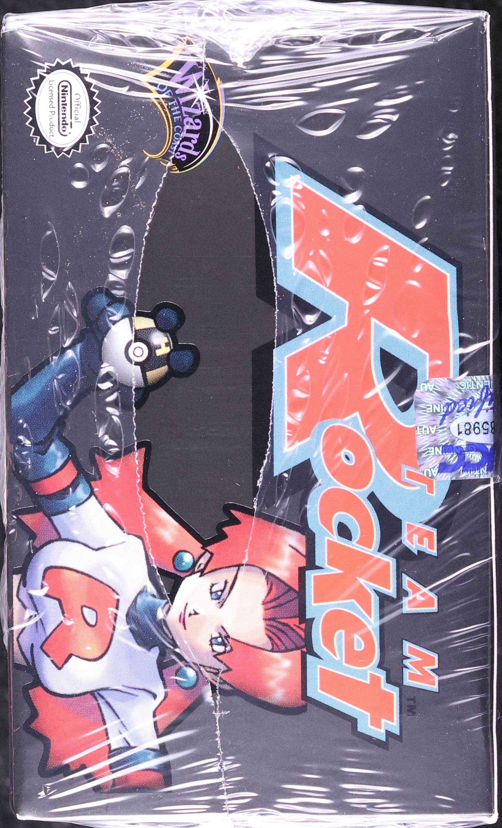 1999 Pokemon Team Rocket 1st Edition Booster Box Sealed on Fanatics Collect