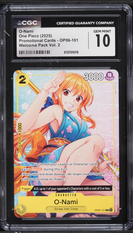 2025 One Piece Championship '25-'26 Event Pack O-Nami #OP06-101