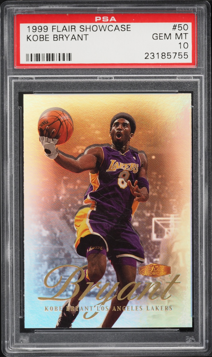 1999 Flair Showcase Kobe Bryant #50 PSA 10 GEM MINT
