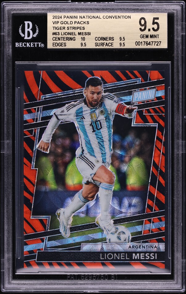2024 Panini National Convention VIP Gold Tiger Stripes