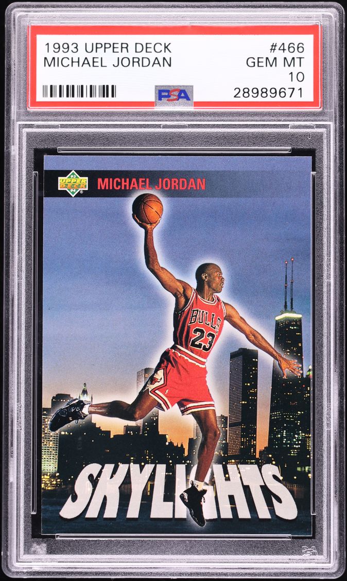 1993 Upper Deck Michael Jordan #466 PSA 10 GEM MINT