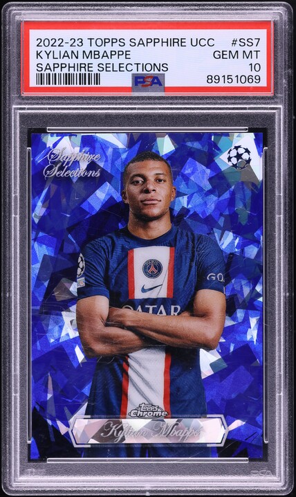 STICKER PANINI FOOT 2018/2019 KYLIAN MBAPPE MCN # 375 ROOKIE TOPLOADER NEW 3