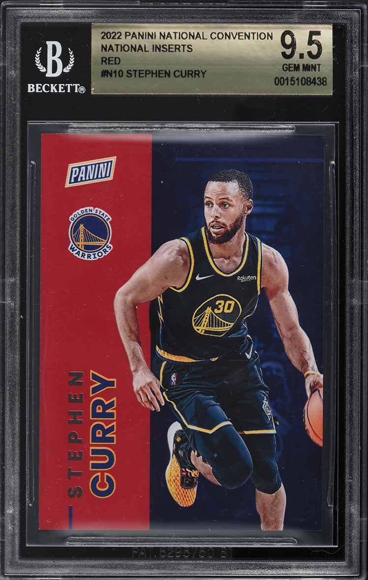2022 Panini National Convention Inserts Red Stephen Curry /99 #N10