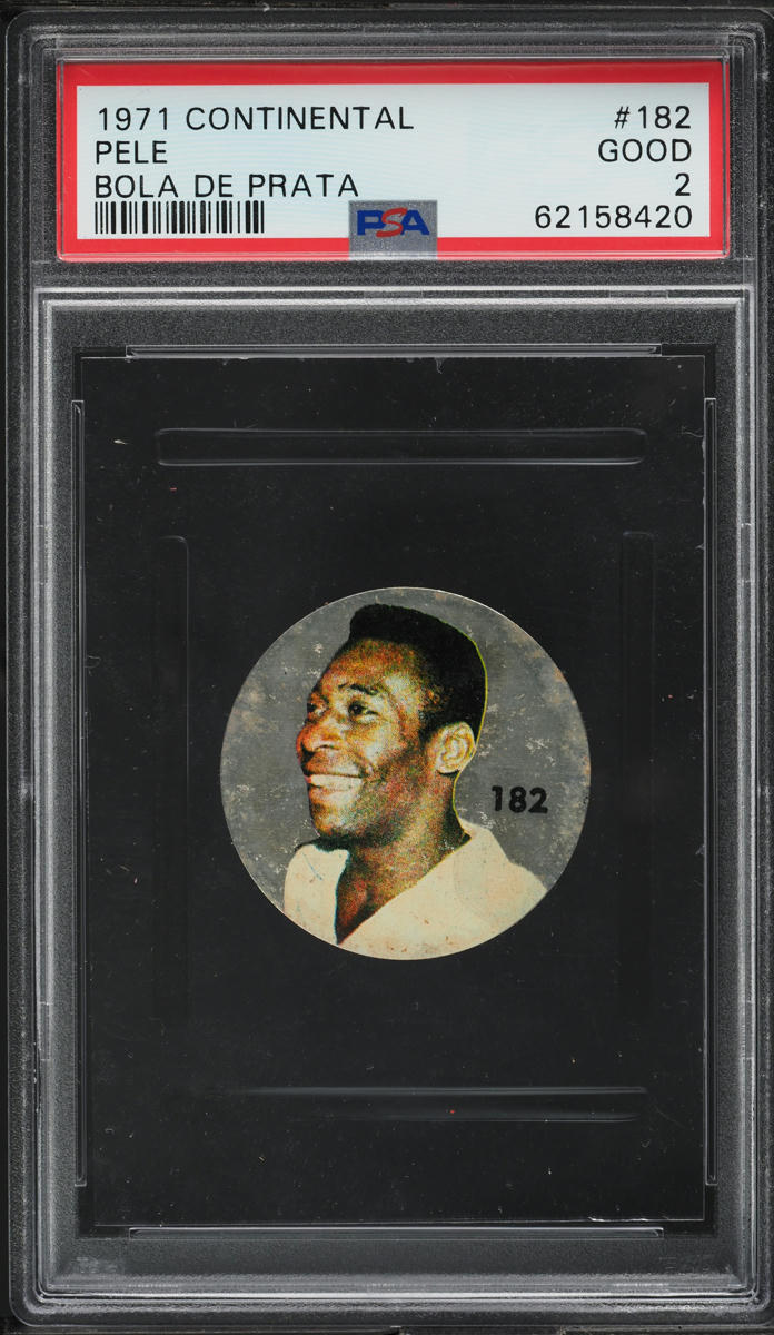 1971 Continental Bola De Prata Pele #182 PSA 2 GD - Photo 1