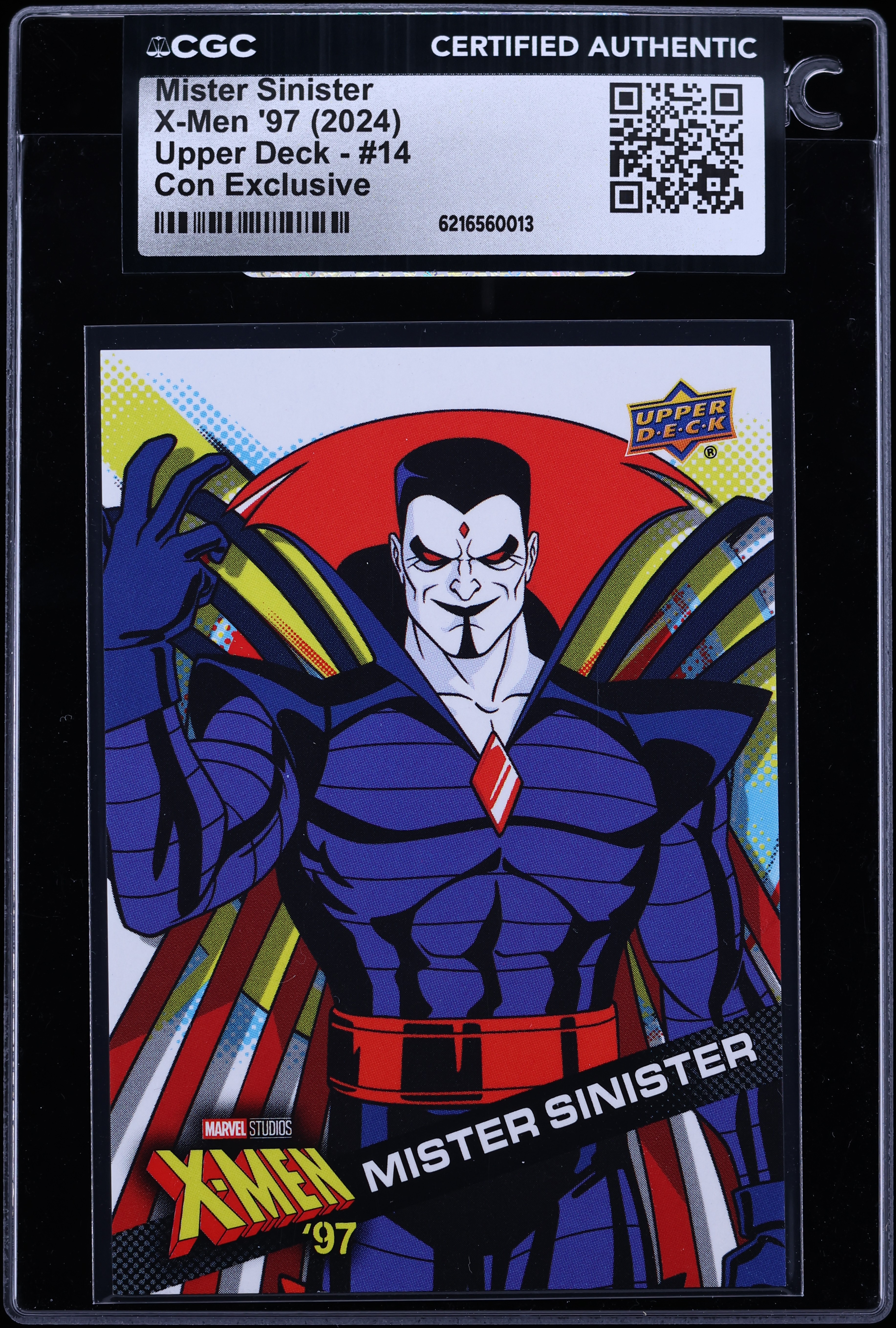 2024 Marvel X-Men '97 Con Exclusive Mister Sinister #14 CGC AUTH
