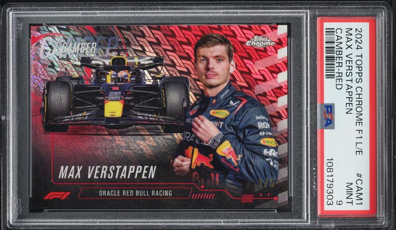 TOPPS CHROME F1 MAX VERSTAPPEN 世界99枚限定 MAX VERSTAPPEN 2024 Topps Chrome Formula 1 F1 #73 Green