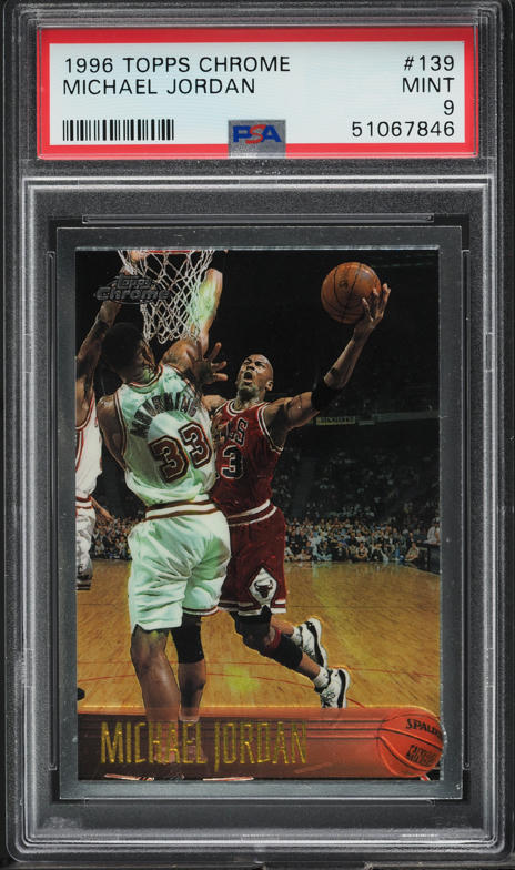 1996 Topps Chrome＃139 Michael Jordan 1996-97 Topps Chrome #139 Michael Jordan Please Read | eBay