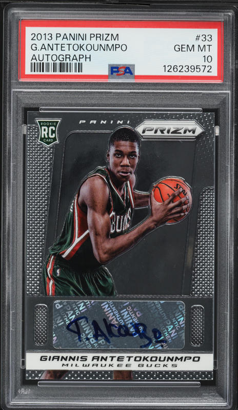 その他 panini GIANNIS ANTETOKOUNMPO RC PSA 8 Giannis Antetokounmpo 2024-25 Panini Prizm #85 Green | eBay
