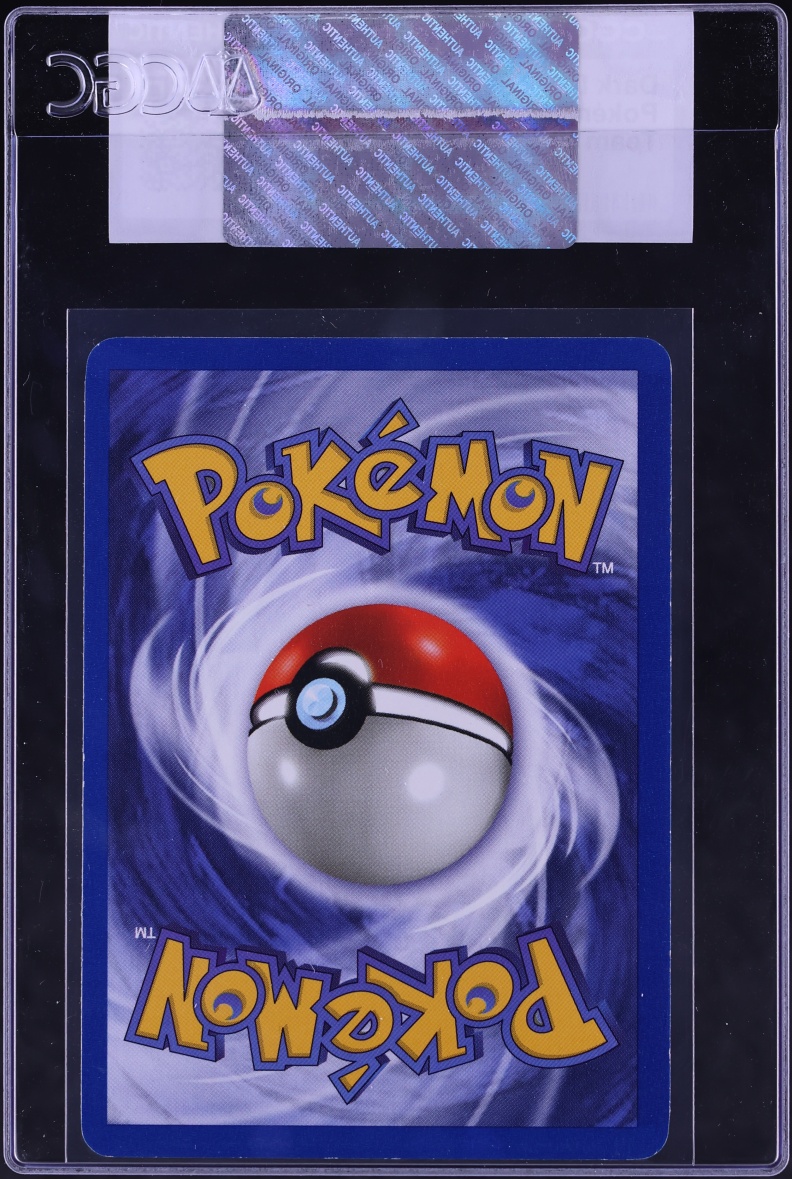 2000 Pokemon Team Rocket Dark Dragonite #22 CGC AUTH