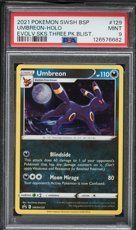 2000 Pokemon Japanese Neo 2 Holo Umbreon #197 PSA 10 GEM
