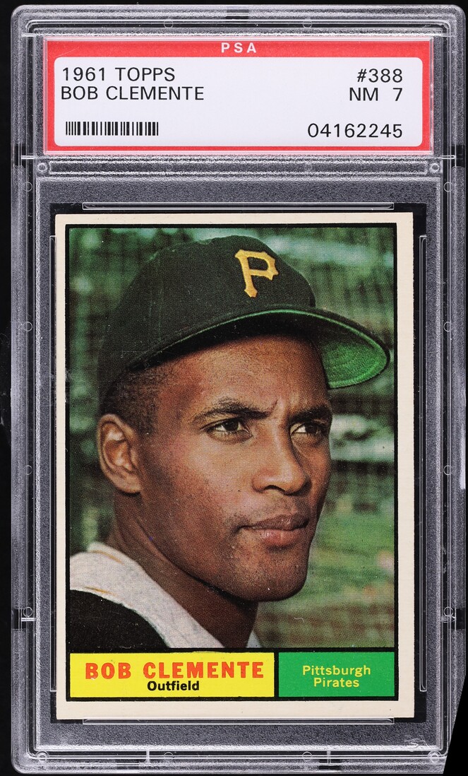 1961 Topps Roberto Clemente #388 PSA 7 NRMT