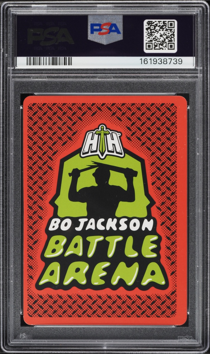 2025 Bo Jackson Battle Arena '26 Edition Battlefoil Dart-Board #250 PSA 8 NM-MT