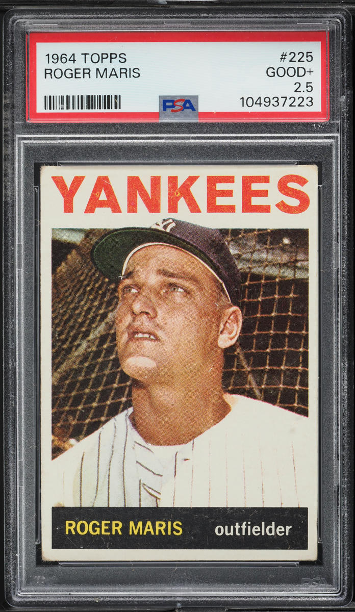 1964 Topps Roger Maris #225 PSA 2.5 GD+