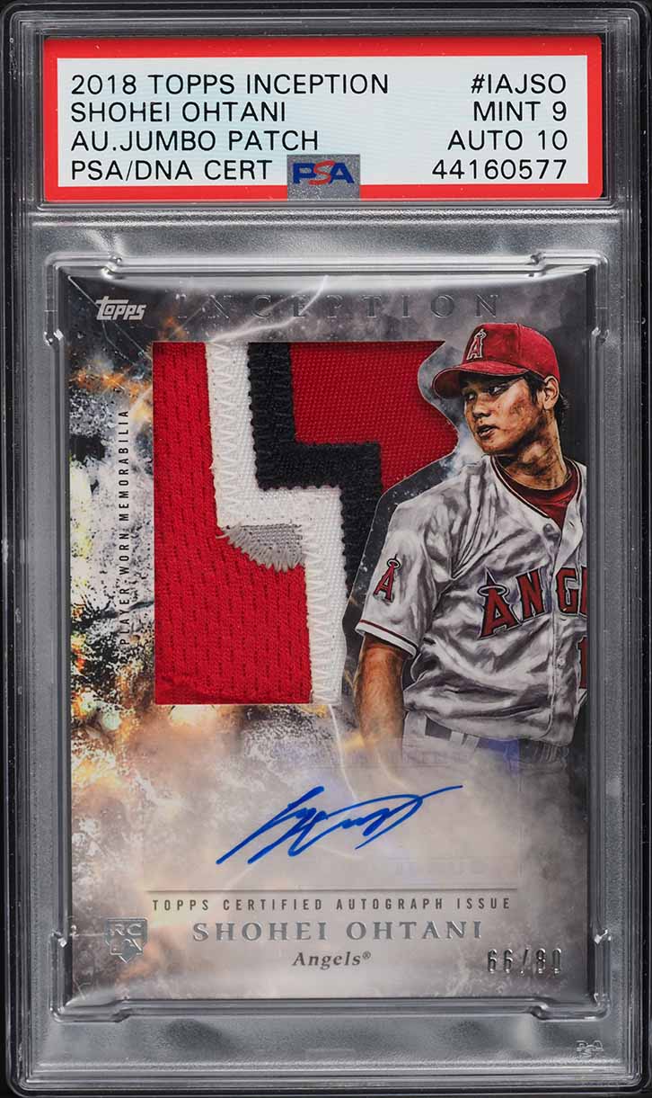 Topps Shohei Ohtani Gold Rookie PSA 10 50/50 Shohei Ohtani 2024