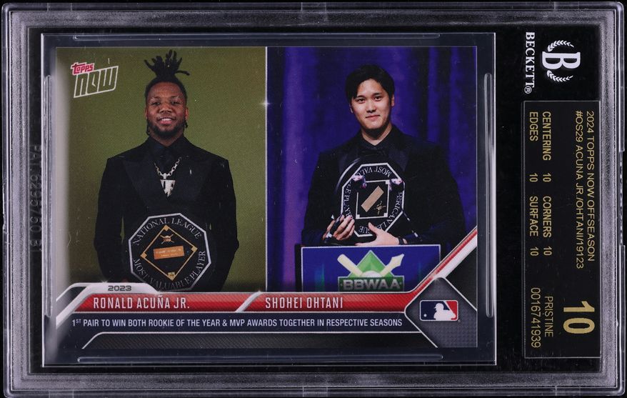 2023 Topps WBC Variation Gold Rainbow Foil Ronald Acuna Jr. /50