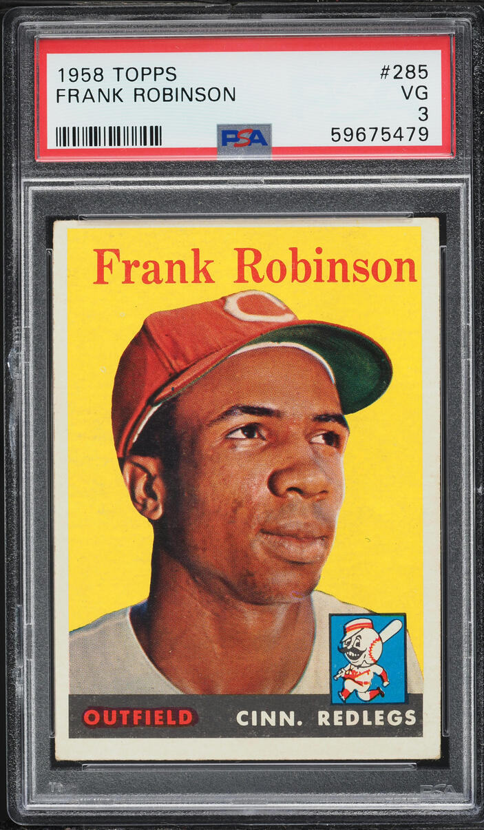 1958 Topps Frank Robinson #285 PSA 3 VG