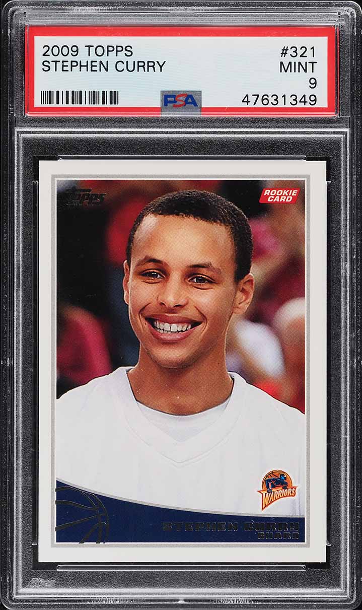 2009 Upper Deck Draft Edition Stephen Curry ROOKIE #34 PSA 9 MINT