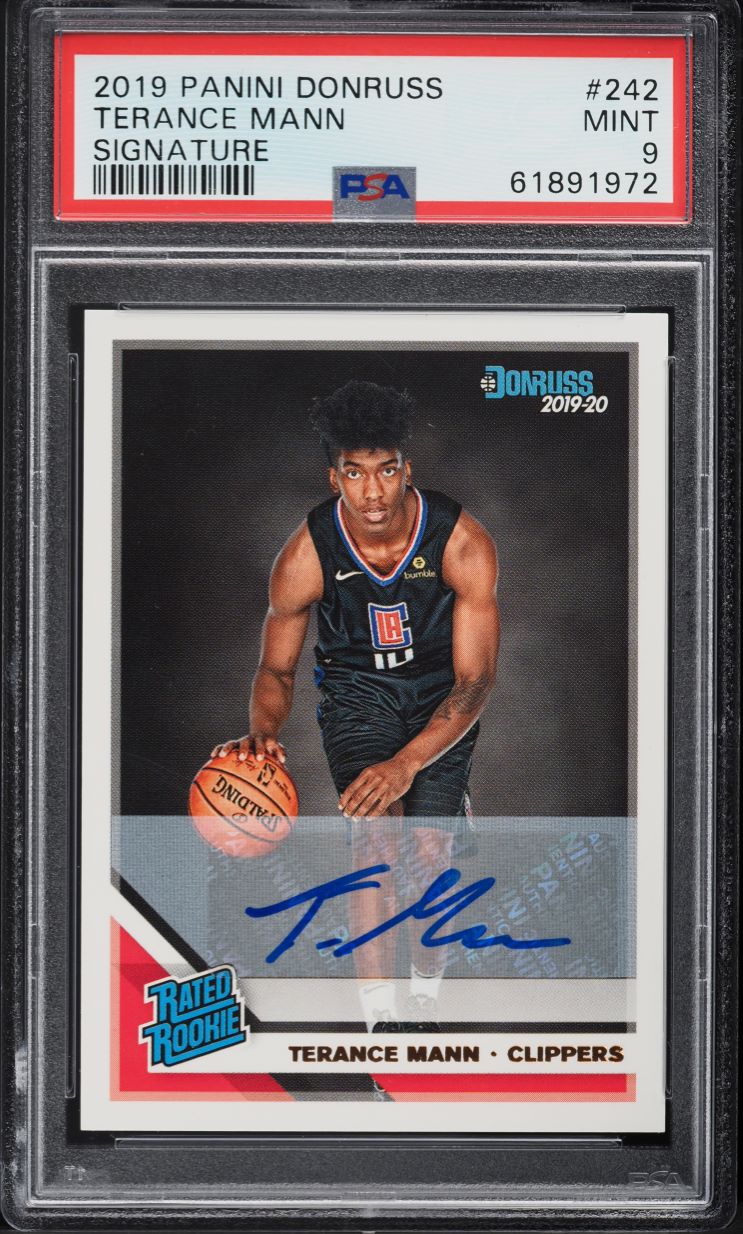 2023-24 Panini Mosaic Mosaic White #14 Terance Mann on Fanatics