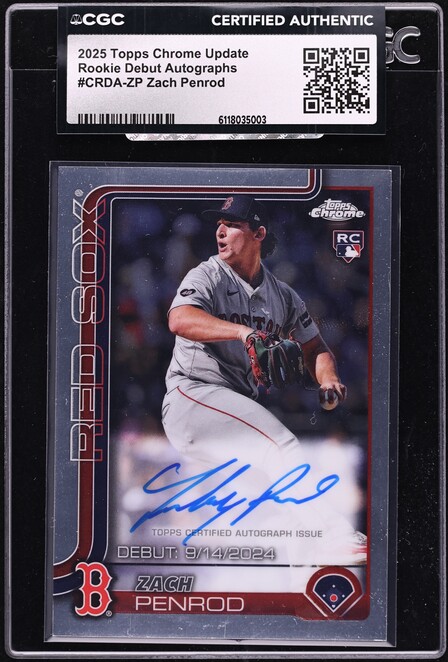 2025 Topps Disney Mint Chrome Ming-Na Wen AUTO /75 #CA-MNW on