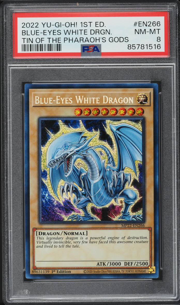 2022 Yu-Gi-Oh! Pharaoh's Gods 1st Ed Blue-Eyes White Dragon #MP22