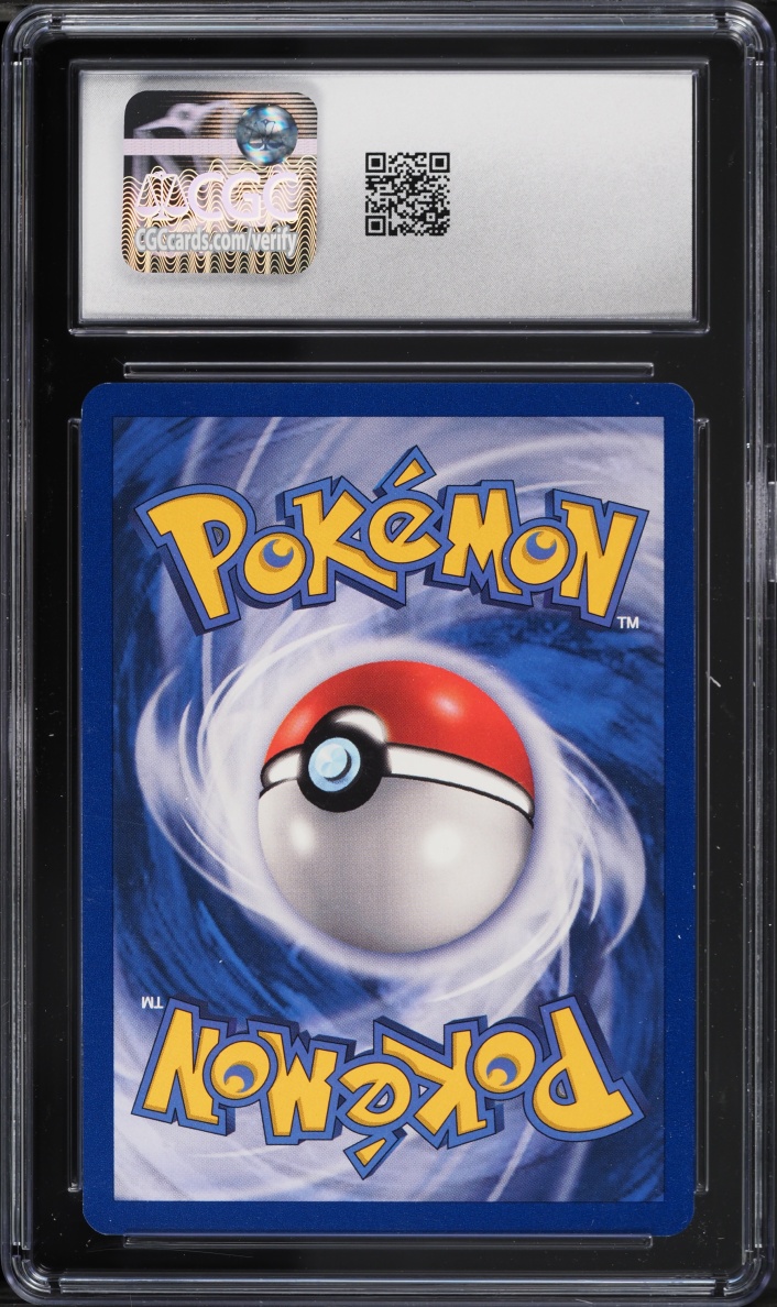 2000 Pokemon League Black Star Promo Team Rocket's Meowth #18 CGC 8.5 NM-MT+