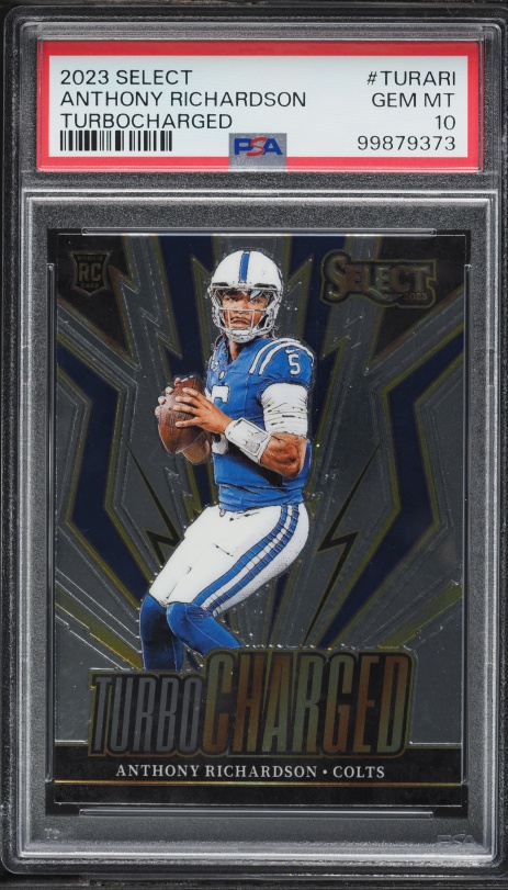 2023 Select Turbocharged Anthony Richardson ROOKIE #TUR-ARI PSA 10